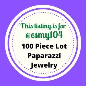 100 Piece Lot Paparazzi Jewelry
